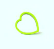 Uniware Large 3 Inches Stainless Steel Cookie Cutter Set of 4 (Heart Cookie Cutter, Star Cookie Cutter and Flower... N11