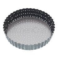 Kitchen Craft Master Class Crusty Bake Non-stick Fluted Round 18cm Quiche Tin (Pack of 2)