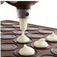 Silicone Macaron Macaroon Pastry Cake Cookies Muffin Oven Baking Sheet Mat Mould N3