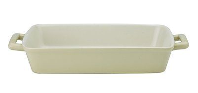 Mrs. Anderson&rsquo;s Baking Oblong Rectangular Baking Dish Roasting Lasagna Pan, Ceramic, Bayberry, 13-Inches x 9-Inches... N2