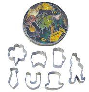 R &amp; M International 1984 Irish Cookie Cutter, Mini, Set of 7