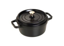 Staub USA Black 2.75 Qt. Round Cocotte