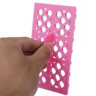 DIY Heart Quilt Embosser Fondant Cake Cutter Craft Decorations Tool N5
