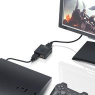 AUKEY HDMI Switcher with 2 Input 1 Output, High Speed HDMI Splitter, Supports 1080P &amp; 3D N6