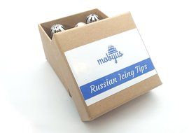6pcs Russian Ball Icing Tips For Decorating Cakes Pastries Durable Stainless Steel Sphere Piping Tips Easy To... N3