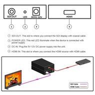 Excelvan 1080P MINI 3G HDMI to SDI Video Converter for Home Theater Cinema PC Laptop HD DVD N7