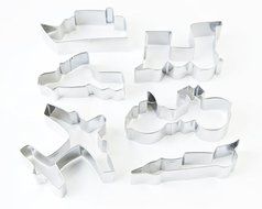 Fox Run Number Set Cookie Cutter Set N8