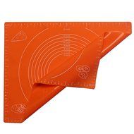 FATCHOI Silicone Baking Mat for Dough Rolling with Measurements (14x17Inch) Non Stick,Non Slip,Pizza,Breads,Lasagna... N3