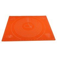 FATCHOI Silicone Baking Mat for Dough Rolling with Measurements (14x17Inch) Non Stick,Non Slip,Pizza,Breads,Lasagna... N4