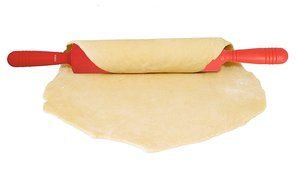 Silicone Rolling Pin - Red - Non Stick - Siliroller
