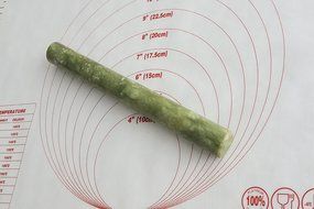 Lucky Gourd Marble Dough Roller Chinese Jade Stone Rolling Pins N2