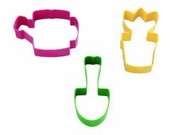 Wilton Garden Colored Metal Cutter Set, 3-Piece