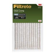 Filtrete Clean Living Dust Reduction, MPR 600, 12 x 24 x 1-Inches, 6-Pack
