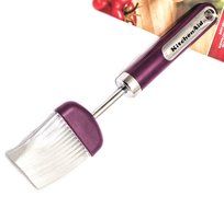 KitchenAid Classic Nylon Basting Basting Brush, Black Cherry