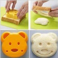 LingStar Home Decor 1 Pcs DIY Cute Bear Sandwich Bread Dessert Rice Toast Stamp Mold Cutter Tool Kit