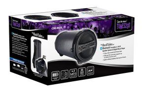 TUNES2GO CSR-E035 ROCKTube Mini Bluetooth Portable 2.1 Hi-Fi Speaker System and Digital Music Player N5