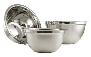 Ybm Home Deep Professional Quality Heavy Duty Stainless Steel Mixing Bowls for Serving Mixing Cooking and Baking...