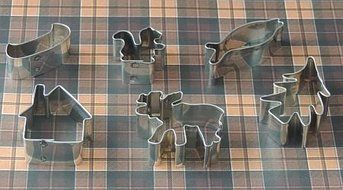 Wilderness Mini Cookie Cutter Set N2