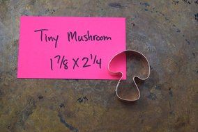 Cute Little Mushroom Cookie Cutter N2