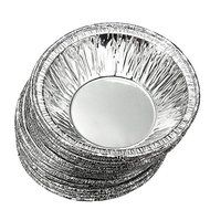 Sealike 250 Pcs Disposable Baking Circular Egg Tart Tins Mold Mould Makers Cake Cups Foil Tart Pie Pans with Stylus