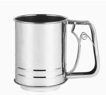 Ace Flour Sifter &ndash; Brilliant 3 Cup Mess Free Flour Sifter | Ergonomic One Handed Design | Superb for Flour and...