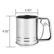 Ace Flour Sifter &ndash; Brilliant 3 Cup Mess Free Flour Sifter | Ergonomic One Handed Design | Superb for Flour and... N6