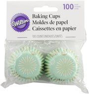 Wilton 415-2858 100 Count Mini Starburst Baking Cups, Assorted