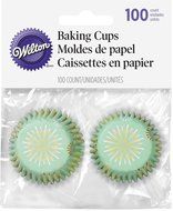 Wilton 415-2858 100 Count Mini Starburst Baking Cups, Assorted N3
