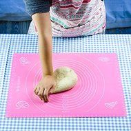15.7''*19.7''(40cm*50cm) Large Massive Dough Pastry Fondant Non-stick Silicone Work Rolling Baking Mat Pastry... N3