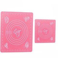 15.7''*19.7''(40cm*50cm) Large Massive Dough Pastry Fondant Non-stick Silicone Work Rolling Baking Mat Pastry... N5
