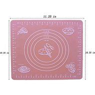 15.7''*19.7''(40cm*50cm) Large Massive Dough Pastry Fondant Non-stick Silicone Work Rolling Baking Mat Pastry... N6