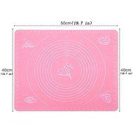 15.7''*19.7''(40cm*50cm) Large Massive Dough Pastry Fondant Non-stick Silicone Work Rolling Baking Mat Pastry... N7