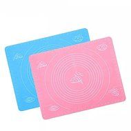 15.7''*19.7''(40cm*50cm) Large Massive Dough Pastry Fondant Non-stick Silicone Work Rolling Baking Mat Pastry... N9