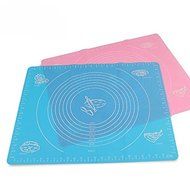 15.7''*19.7''(40cm*50cm) Large Massive Dough Pastry Fondant Non-stick Silicone Work Rolling Baking Mat Pastry... N11