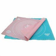 15.7''*19.7''(40cm*50cm) Large Massive Dough Pastry Fondant Non-stick Silicone Work Rolling Baking Mat Pastry... N12