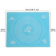 15.7''*19.7''(40cm*50cm) Large Massive Dough Pastry Fondant Non-stick Silicone Work Rolling Baking Mat Pastry... N13