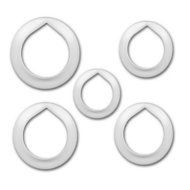 FMM Sugarcraft Rose Petal Cutter Set