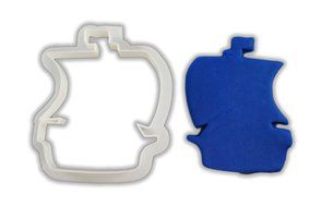 Pirate Ship Cookie Cutter - STANDARD - 3 Inches