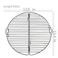PNBB 13 Inches Non Stick Carbon Steel Foldable Wire Cooking Grates N3