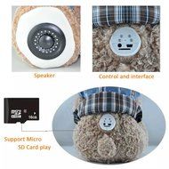 11.8 Inches Multifunctional Teddy Bear Plush Toy Bluetooth Wireless Micro SD Memory Card Stereo Speaker w/ FM... N17