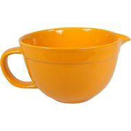Green Stoneware Batter Mixing Bowl