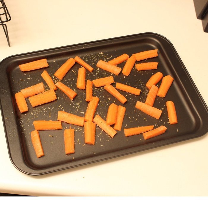 KurtzyTM 3 Piece Large Non-Stick Oven Baking Roasting Tray Set Tin Pans N5