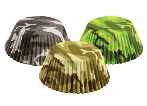 Fox Run Brands 7134 75 Count Camouflage Bake Cups