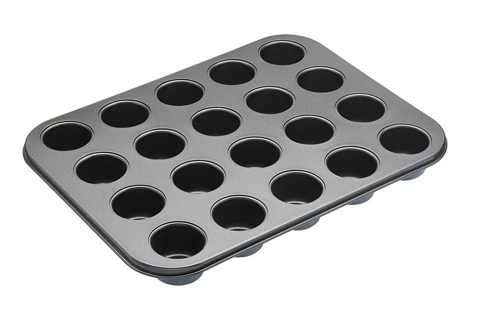 35x 27cm Mini Master Class Non-stick Twelve Hole Mini Bites Tin