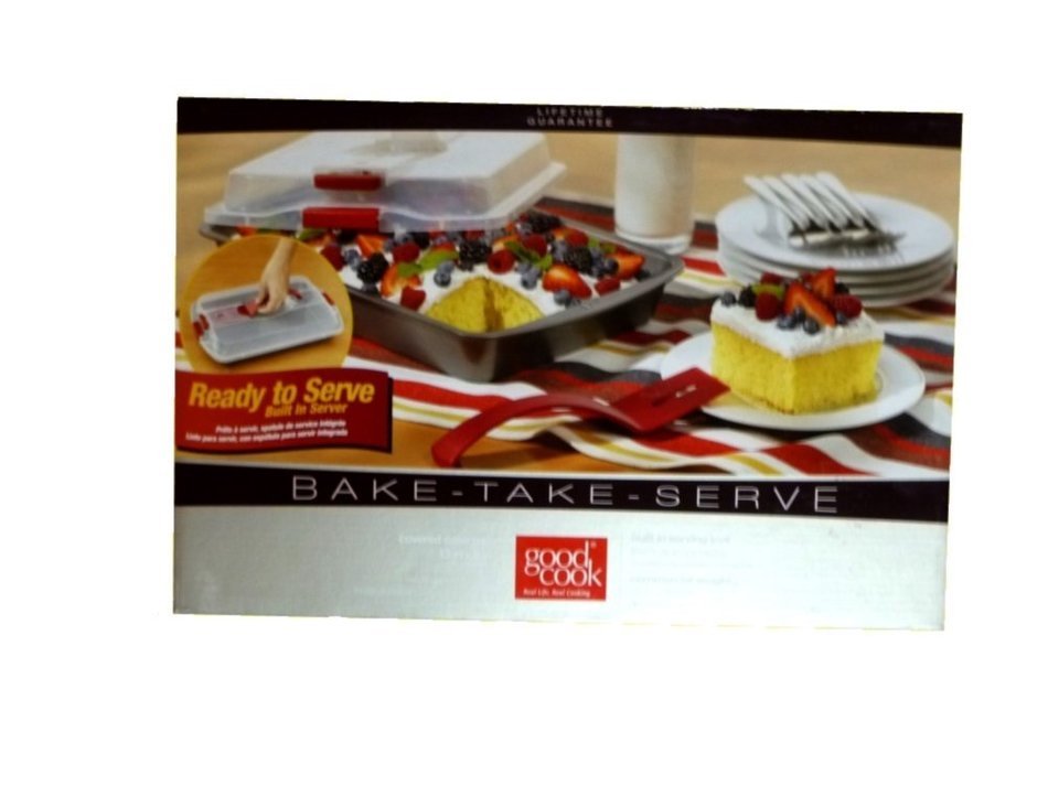Good Cook Bake-Take-Serve Red Accent N3