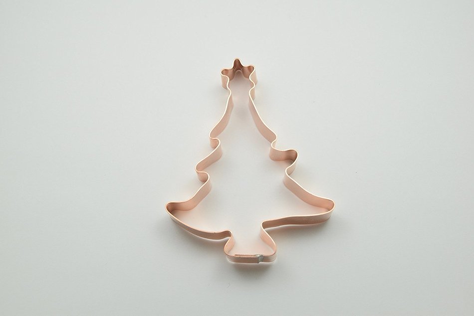 Small Christmas Tree with Star Cookie Cutter N4
