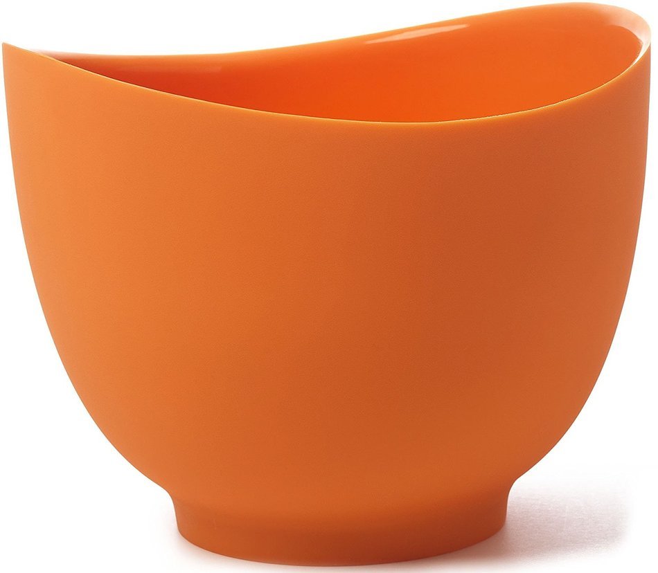 iSi Basics Flexible Silicone Mixing Bowl, 1.5 Quart, Red N2