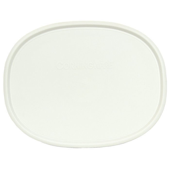 Corningware F-2-PC Oval French White 2.5-qt or 1.5-qt Lid (2 Pack) N2