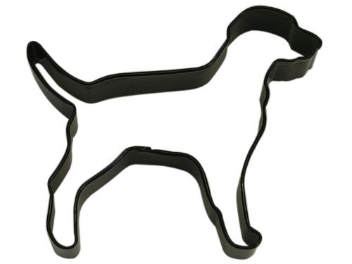 R&M Lab/Dalmation 4" Cookie Cutter Black with Brightly Colored, Durable, Baked-on Polyresin Finish