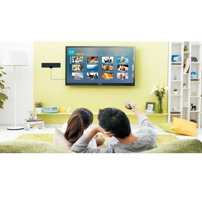 Sobetter LYSB01F7327EG-ELECTRNCS 50 Mile Range Amplifier Digital HDTV Antenna Indoor - 9.8-Feet (117.6 in) N3